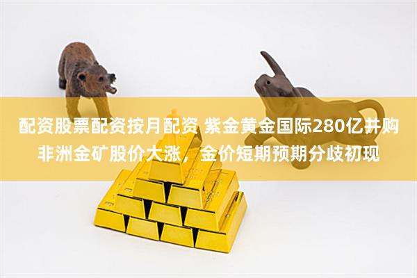 配资股票配资按月配资 紫金黄金国际280亿并购非洲金矿股价大涨，金价短期预期分歧初现